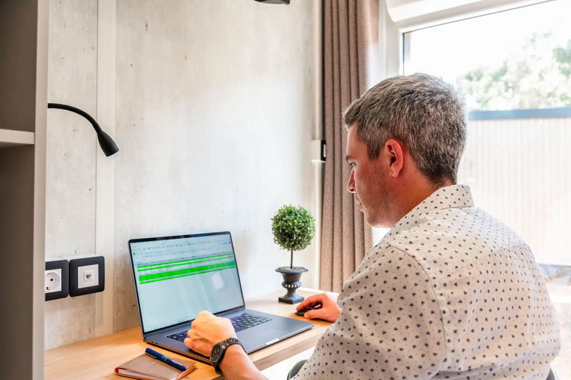 Ordinateur camping Les Cottages